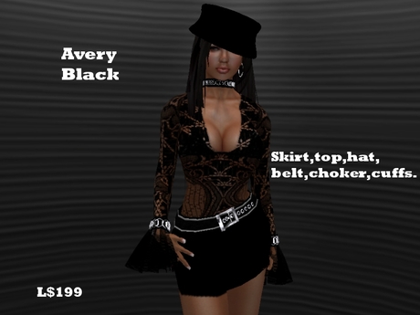 Second Life Marketplace - ~ Avery ~ Black